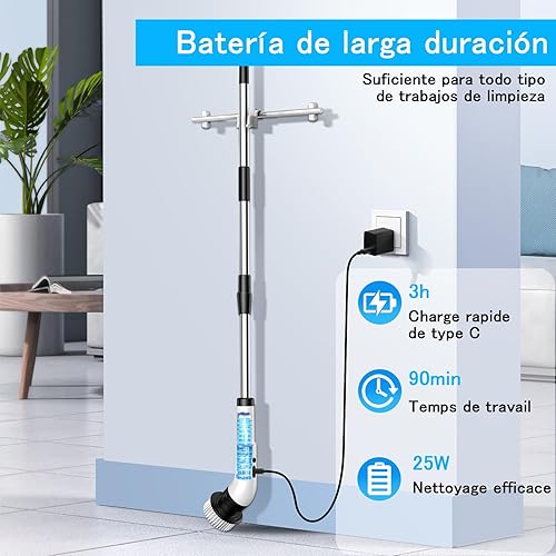 Cepillo electrico inalámbrico Powerson® (9cabezales)