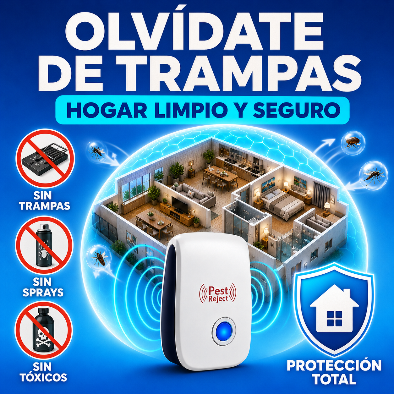 Repelente Ultrasónico PestReject®