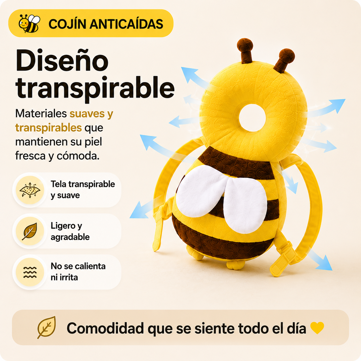 Cojín anticaída bebé Kidsy®