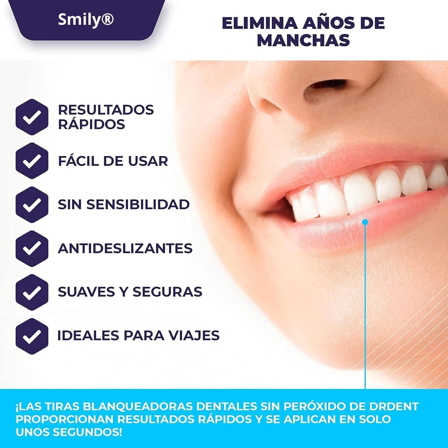 Tiras blanqueadoras Smily®