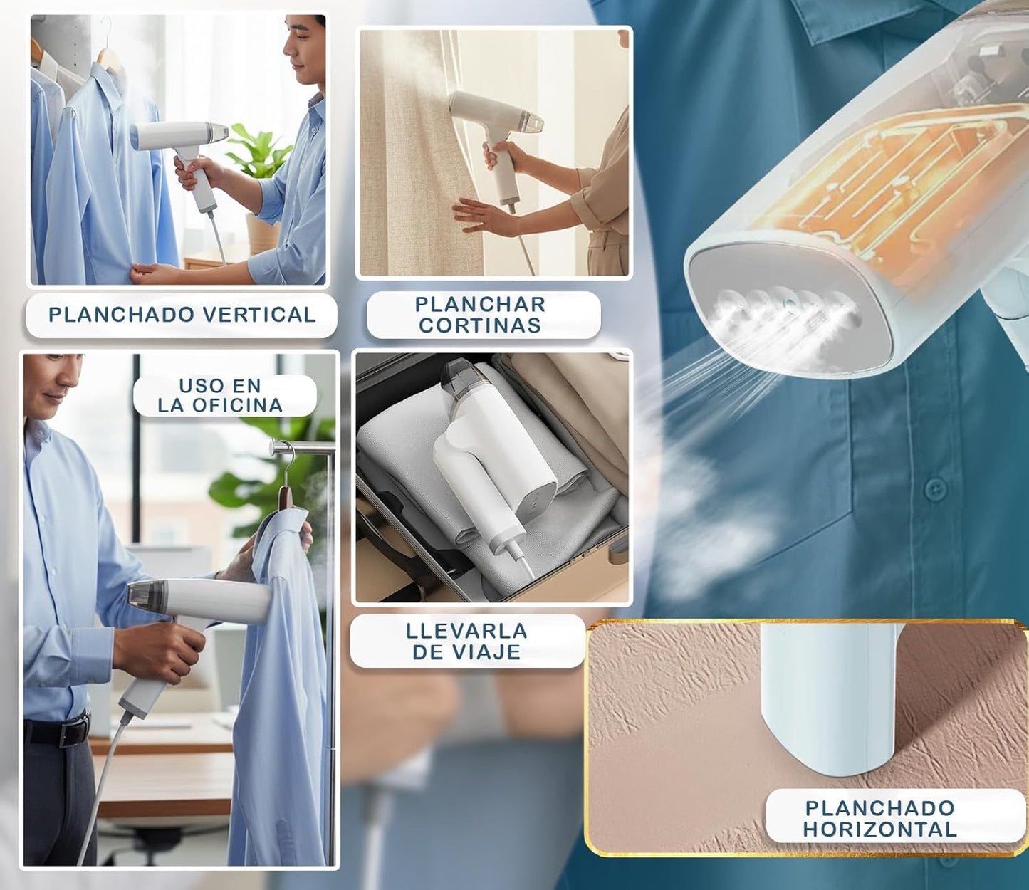 Plancha vertical de vapor Powerson®