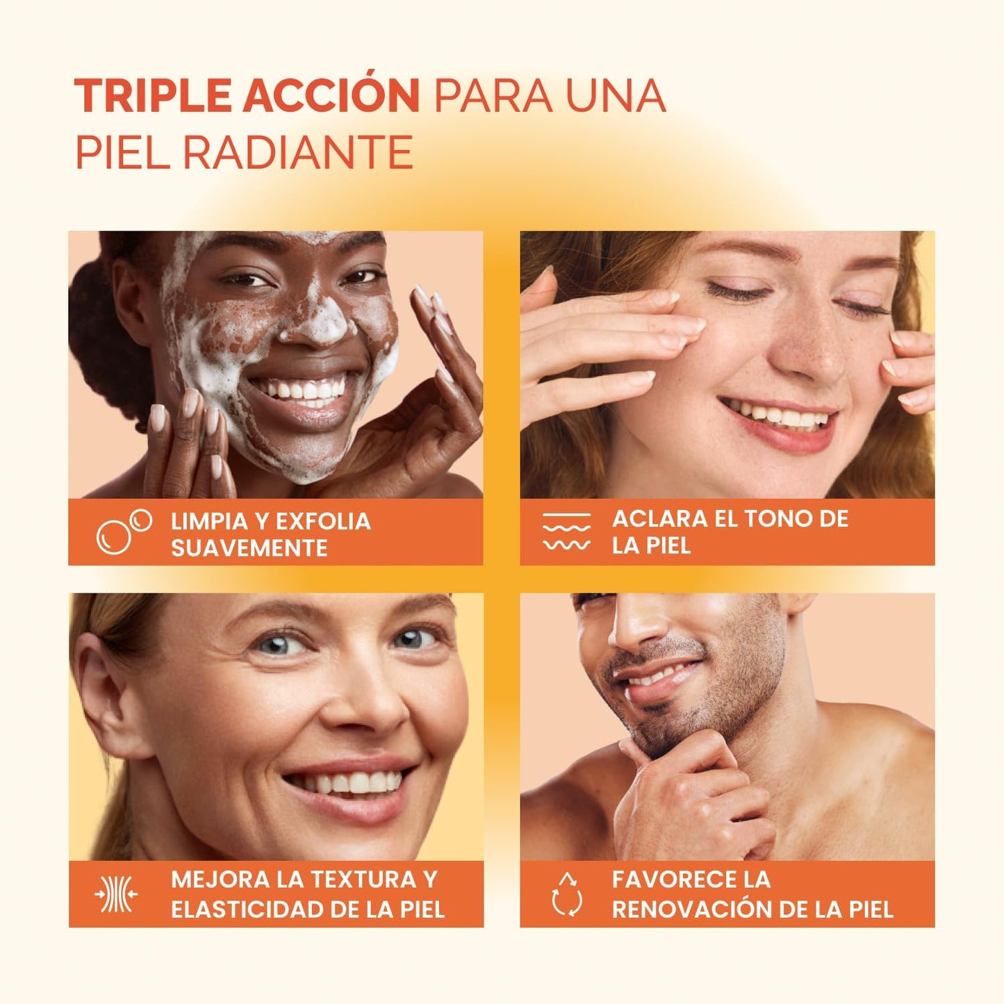 2x Pack Jabon de ácido Kojico Skincare®