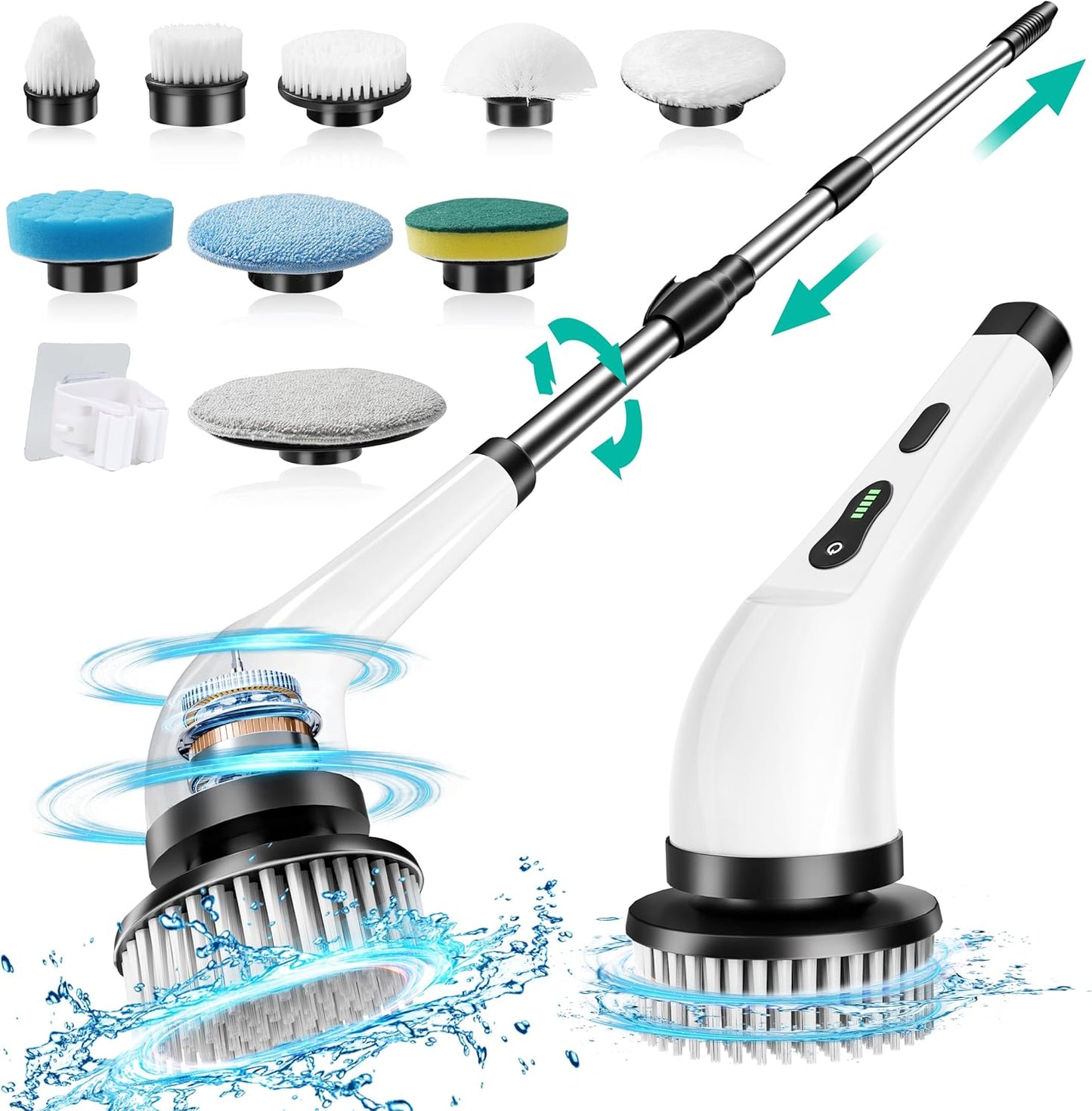 Cepillo electrico inalámbrico Powerson® (9cabezales)