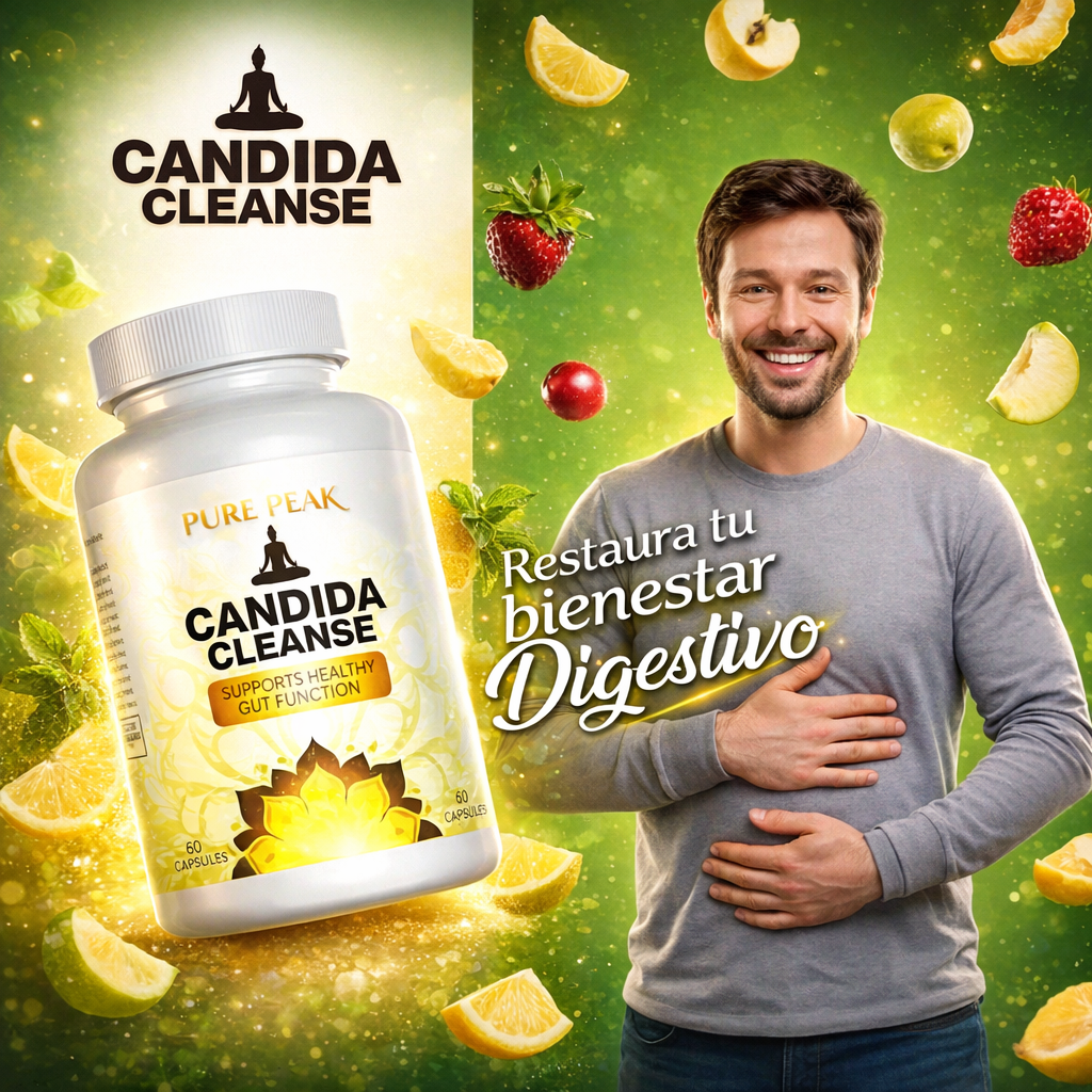 Suplemento Candida Cleanse Youcare® (60 cápsulas)