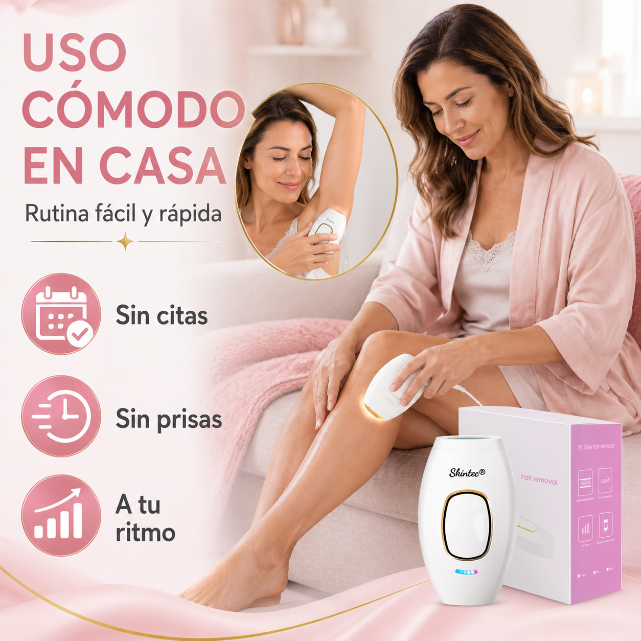 Depiladora láser Skintec®