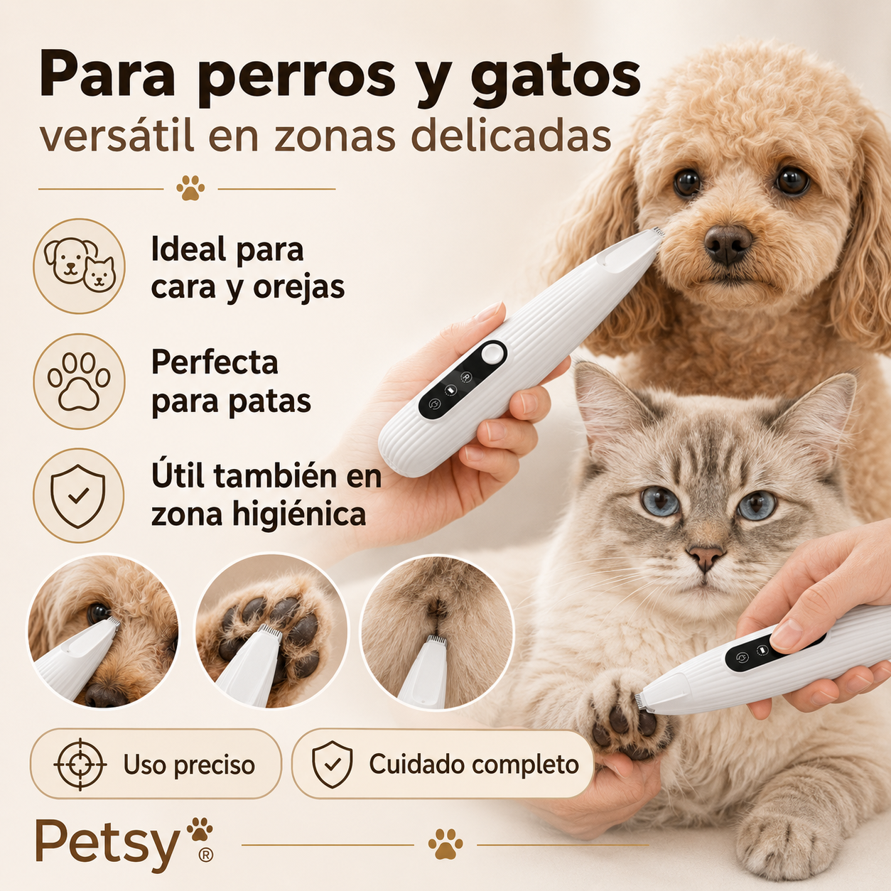 Petsy® Máquina Recortadora para Mascotas