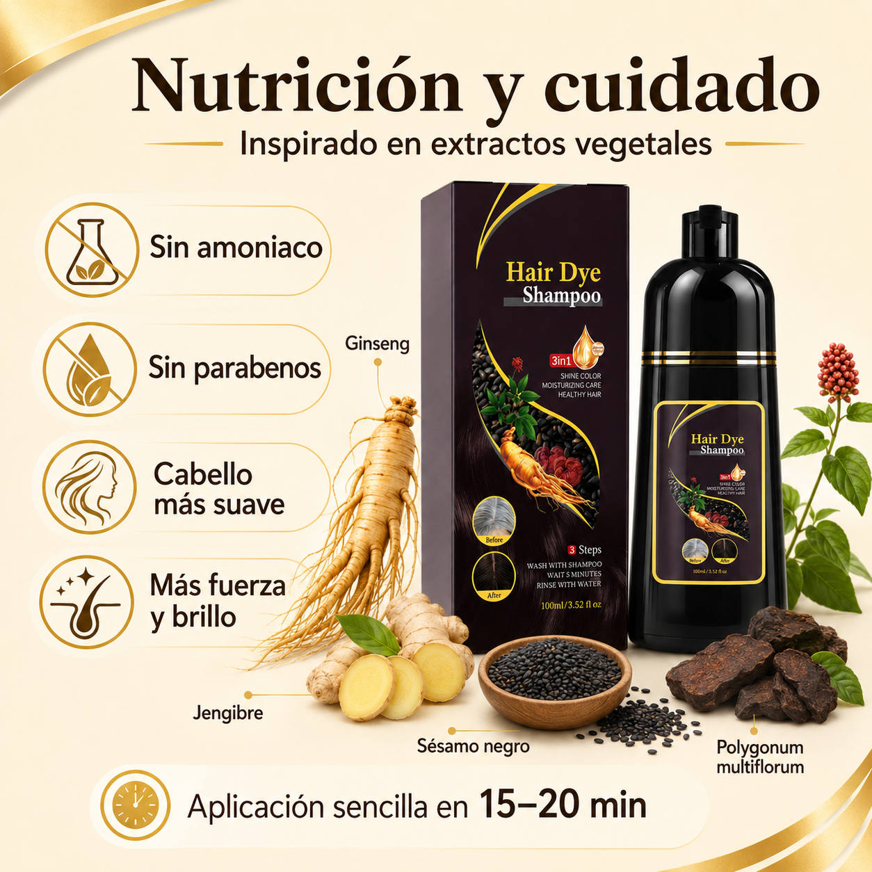 Champú para Canas Buny®