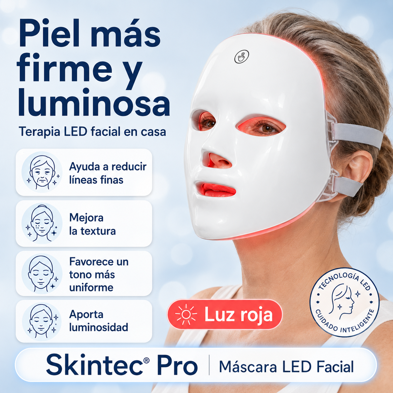 Mascara LED Skitec® Pro