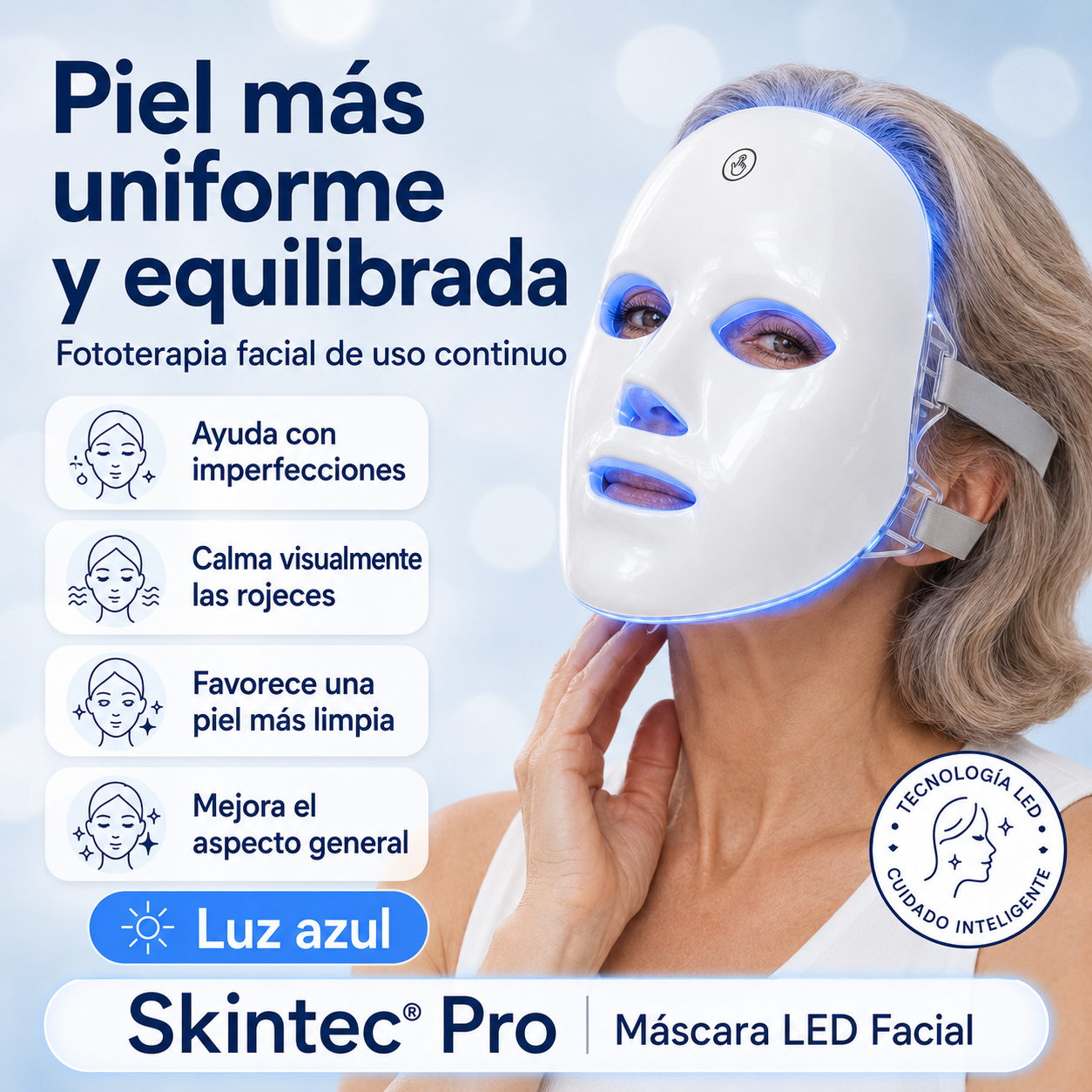 Mascara LED Skitec® Pro