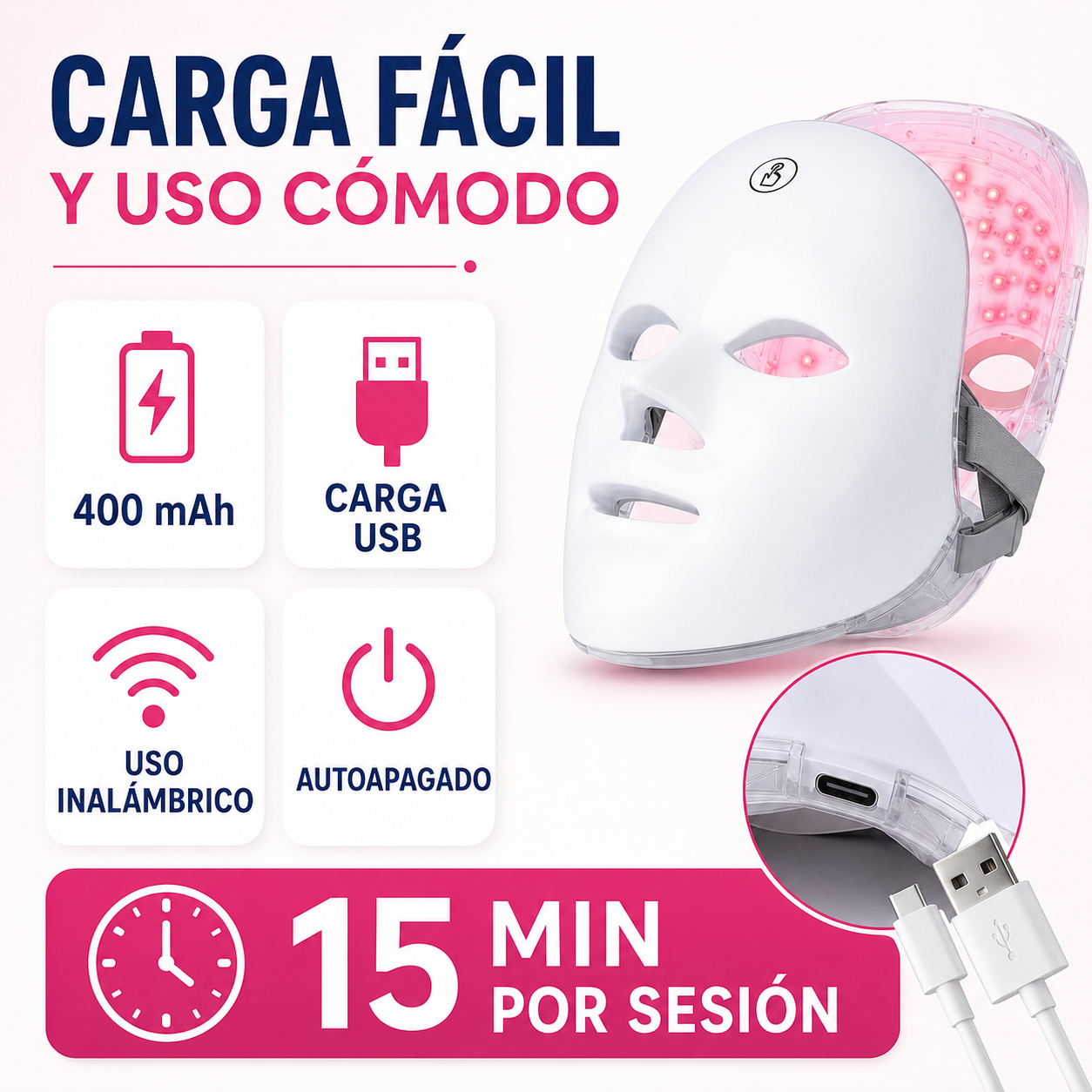 Mascara LED Skitec® Pro