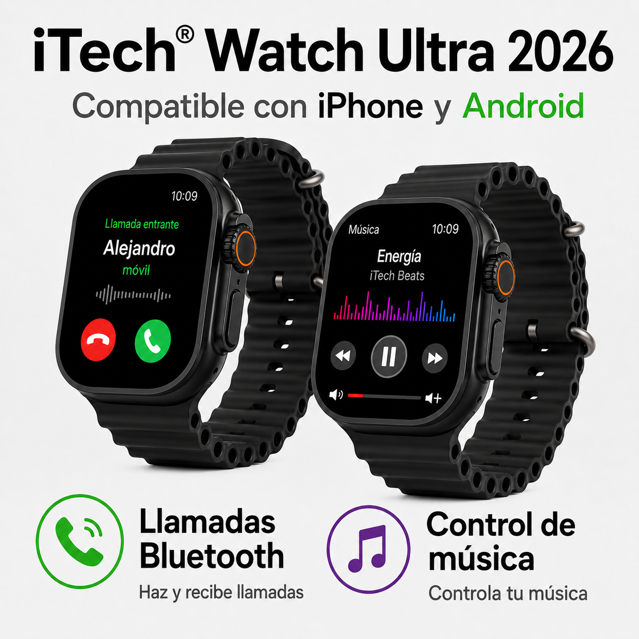 Reloj iTech® Wacth Ultra 2026