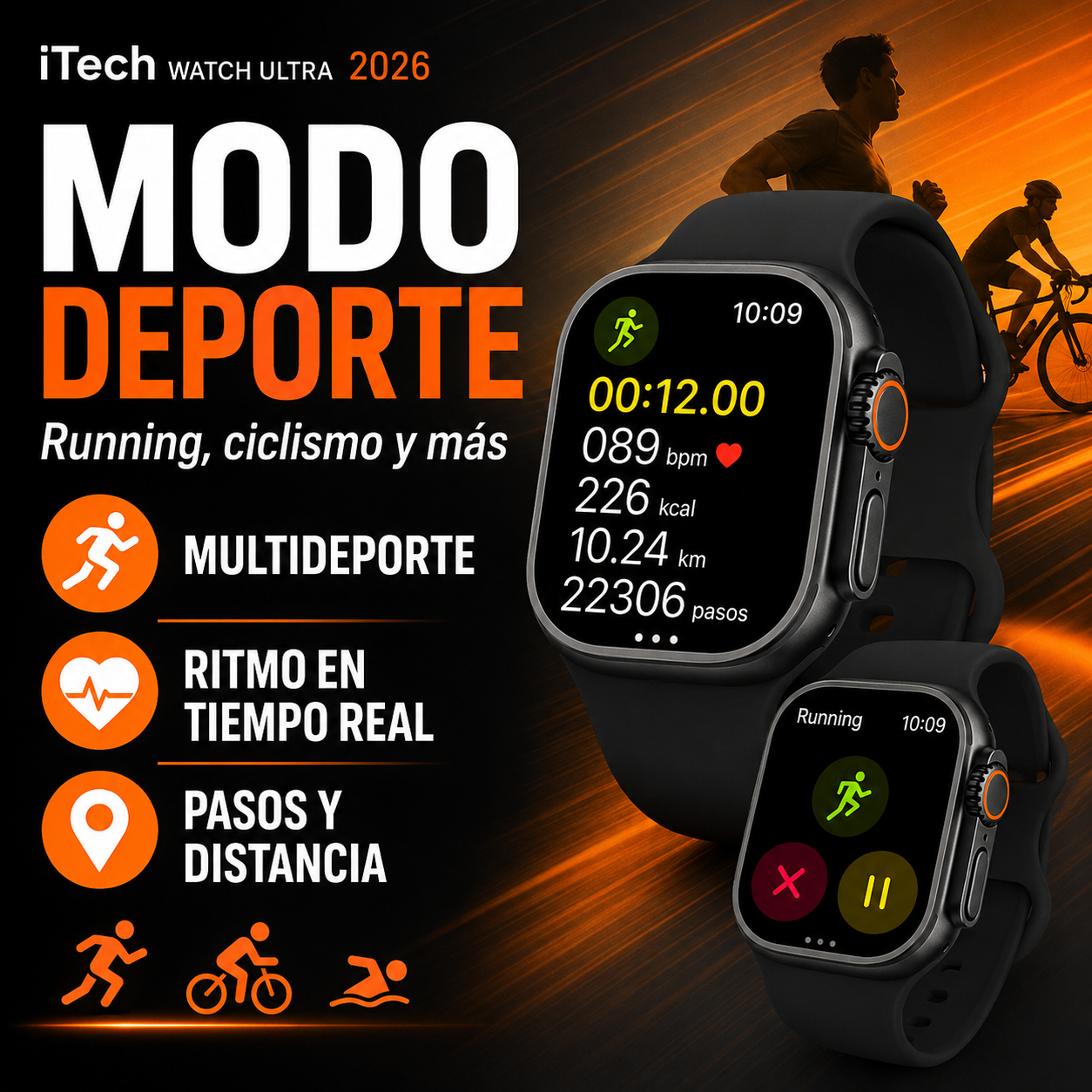 Reloj iTech® Wacth Ultra 2026