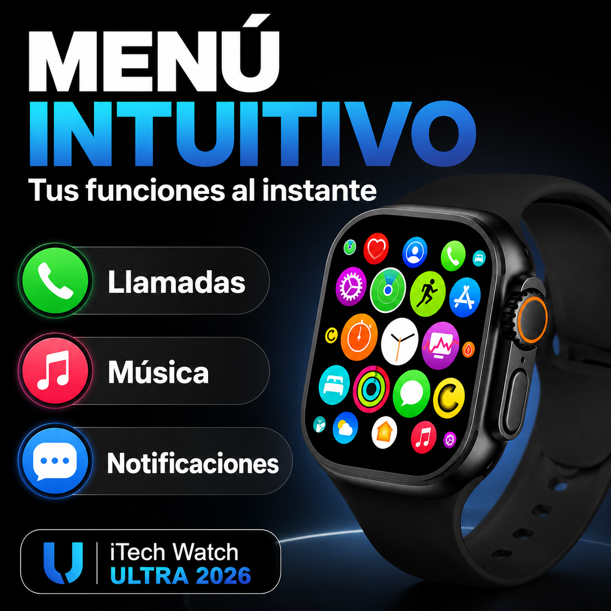 Reloj iTech® Wacth Ultra 2026