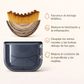 Cepillo Facial Linfático Skintec® (con estuche)