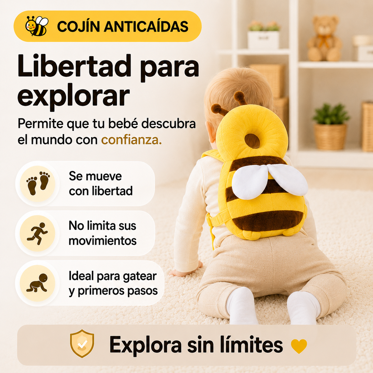 Cojín anticaída bebé Kidsy®