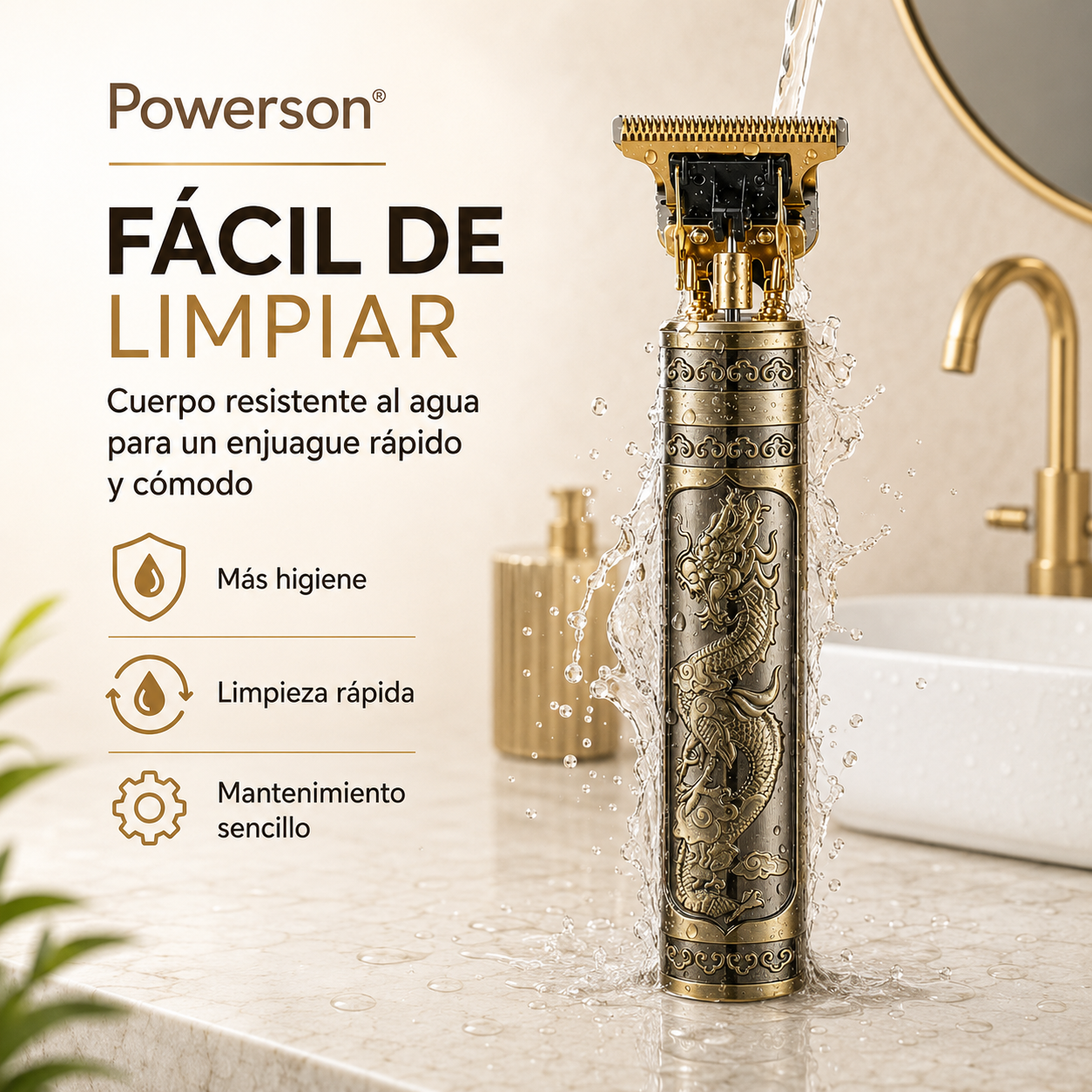 Maquina profesional cortapelo Powerson®