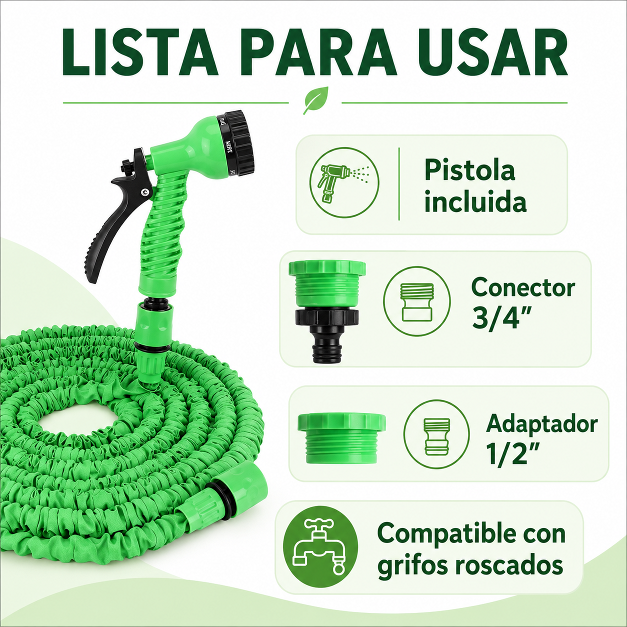 Manguera extensible iGarden® (15metros)