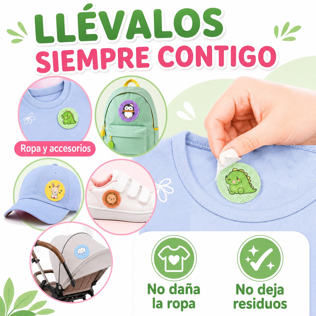 Stickers Repelentes de mosquitos Bitec®