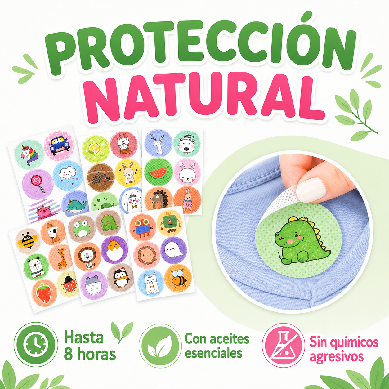 Stickers Repelentes de mosquitos Bitec®