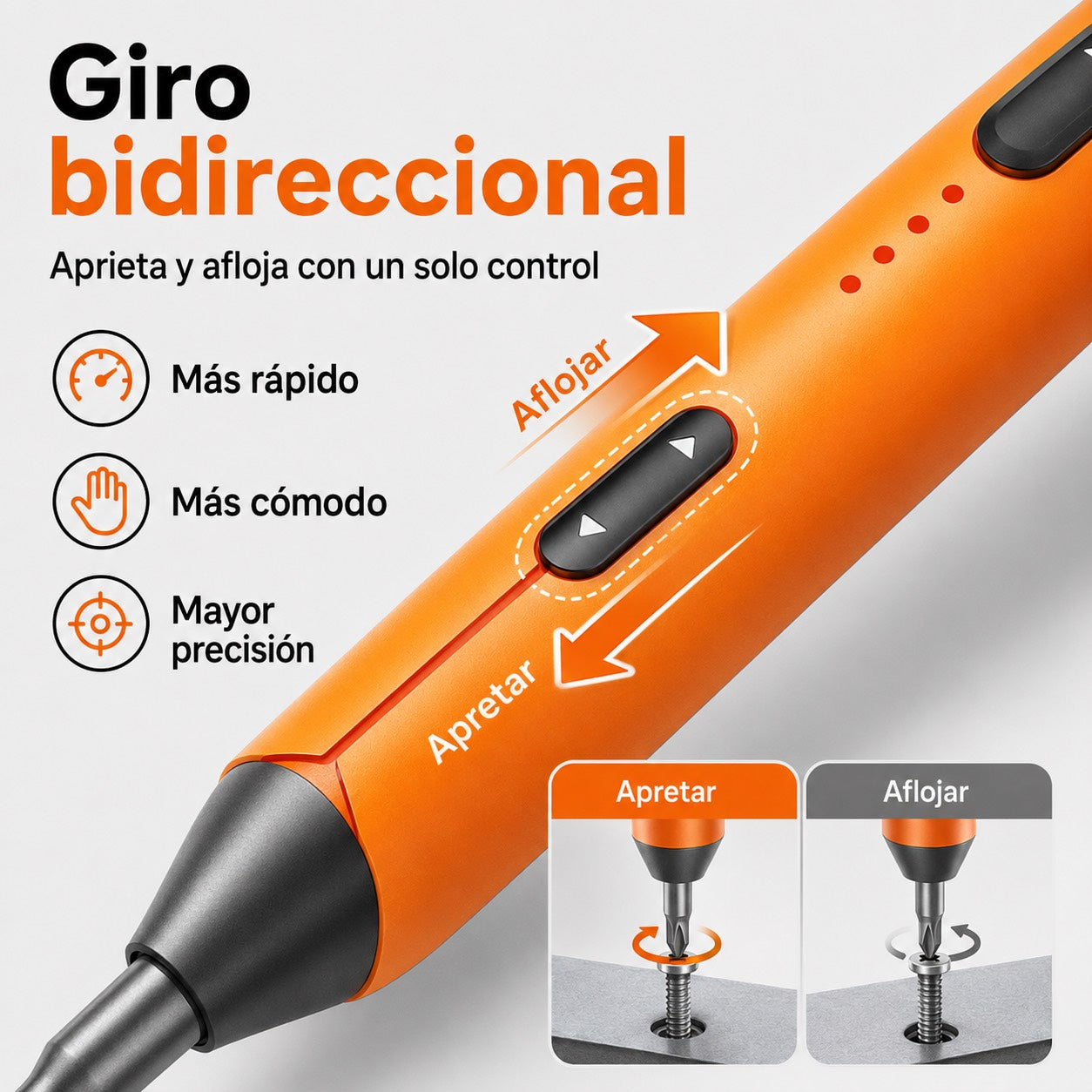 Set Destornillador Electrico Powerson® 46en1