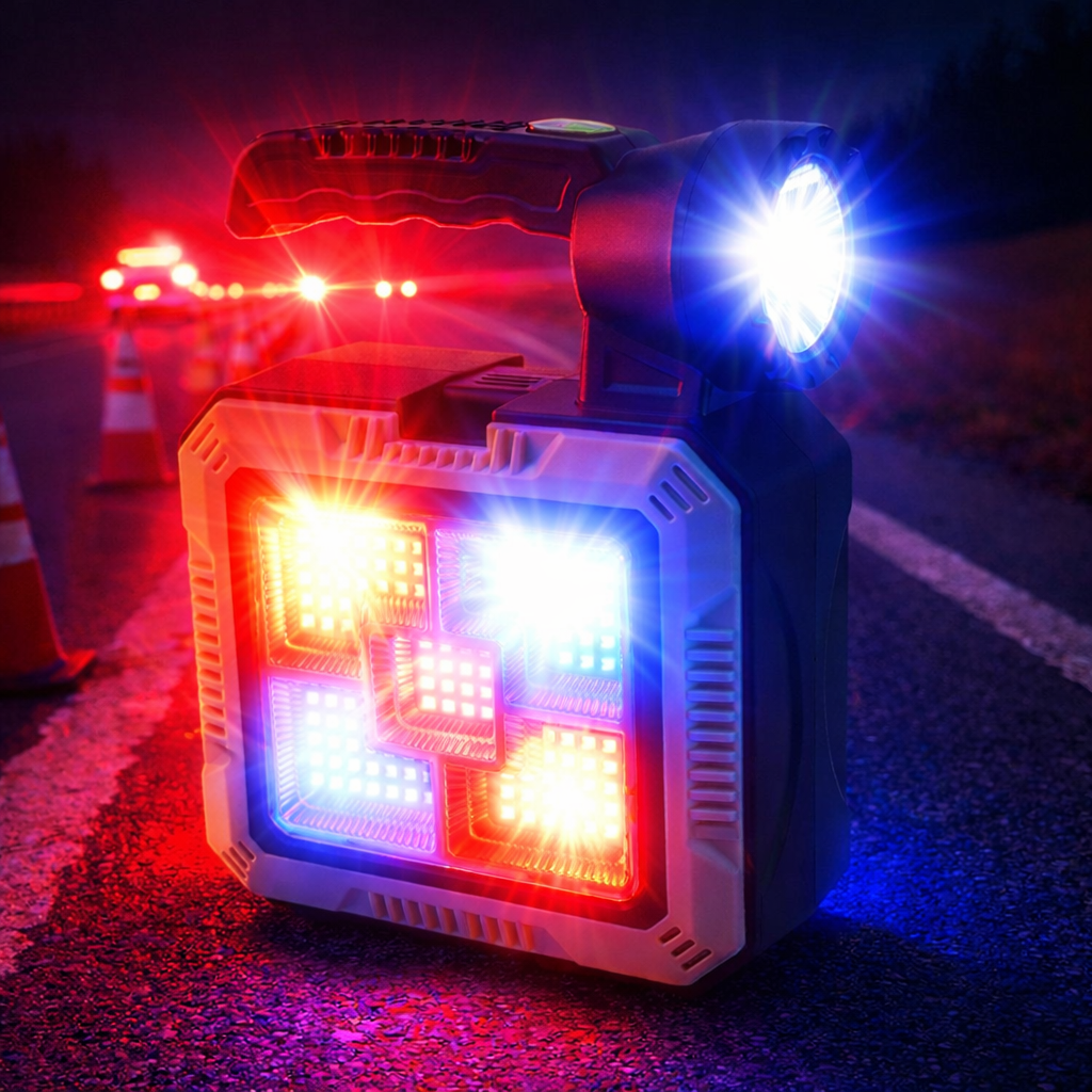 Linterna solar con Herramientas Powerson®