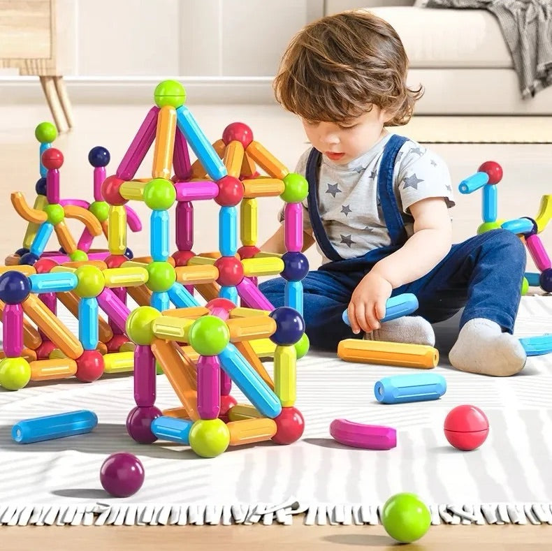 Juego de bloques magnéticos Kidsy® 42pcs