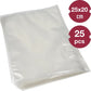 Pack 25 uds Bolsas gofradas de envasado al vacío 20x25cm