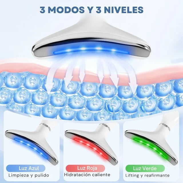 Skintec® Masajeador Facial Antiedad